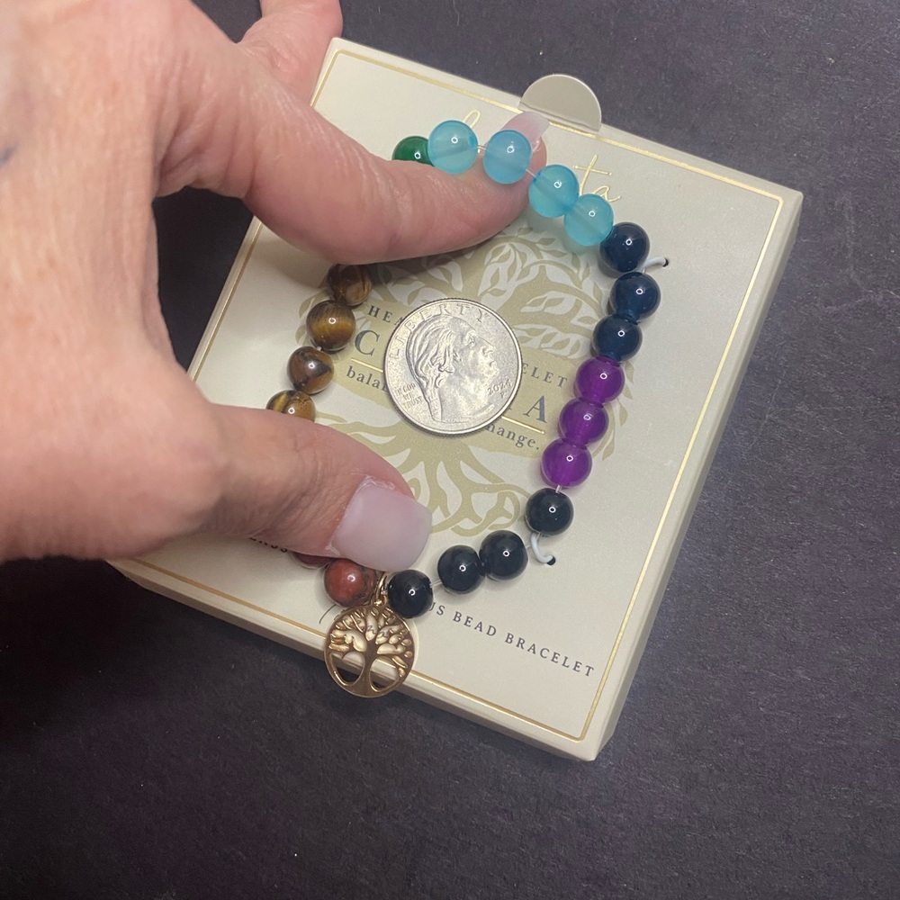 Multicolor Chakra Bracelet - Picture 3 of 4